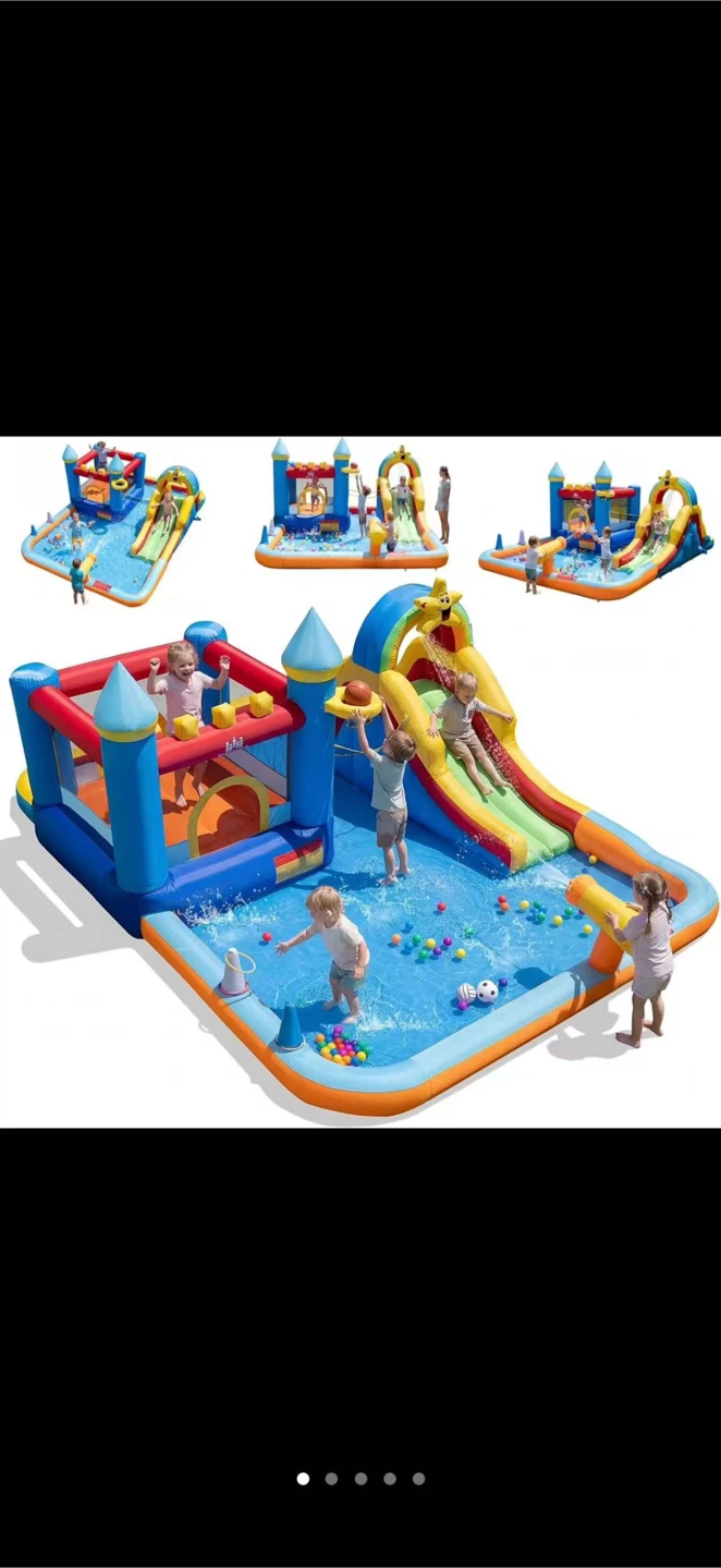 BOUNTECH Inflatable Bounce House Water Slide - photo 2