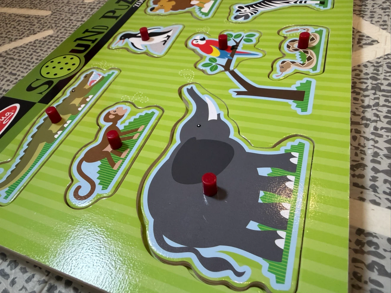 Melissa & Doug Zoo Animals Sound Puzzle - photo 2