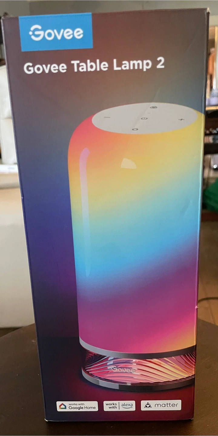 Govee RGBIC Smart Table Lamp 2 Google/Alexa Compatible - photo 2