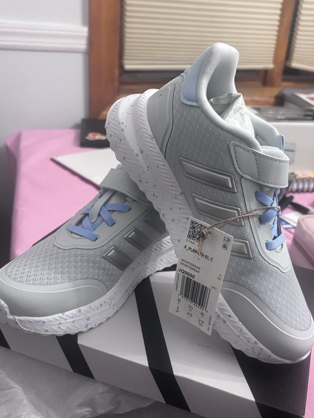 Adidas X_PLRPATH EL C Kids Sneakers Size 3
