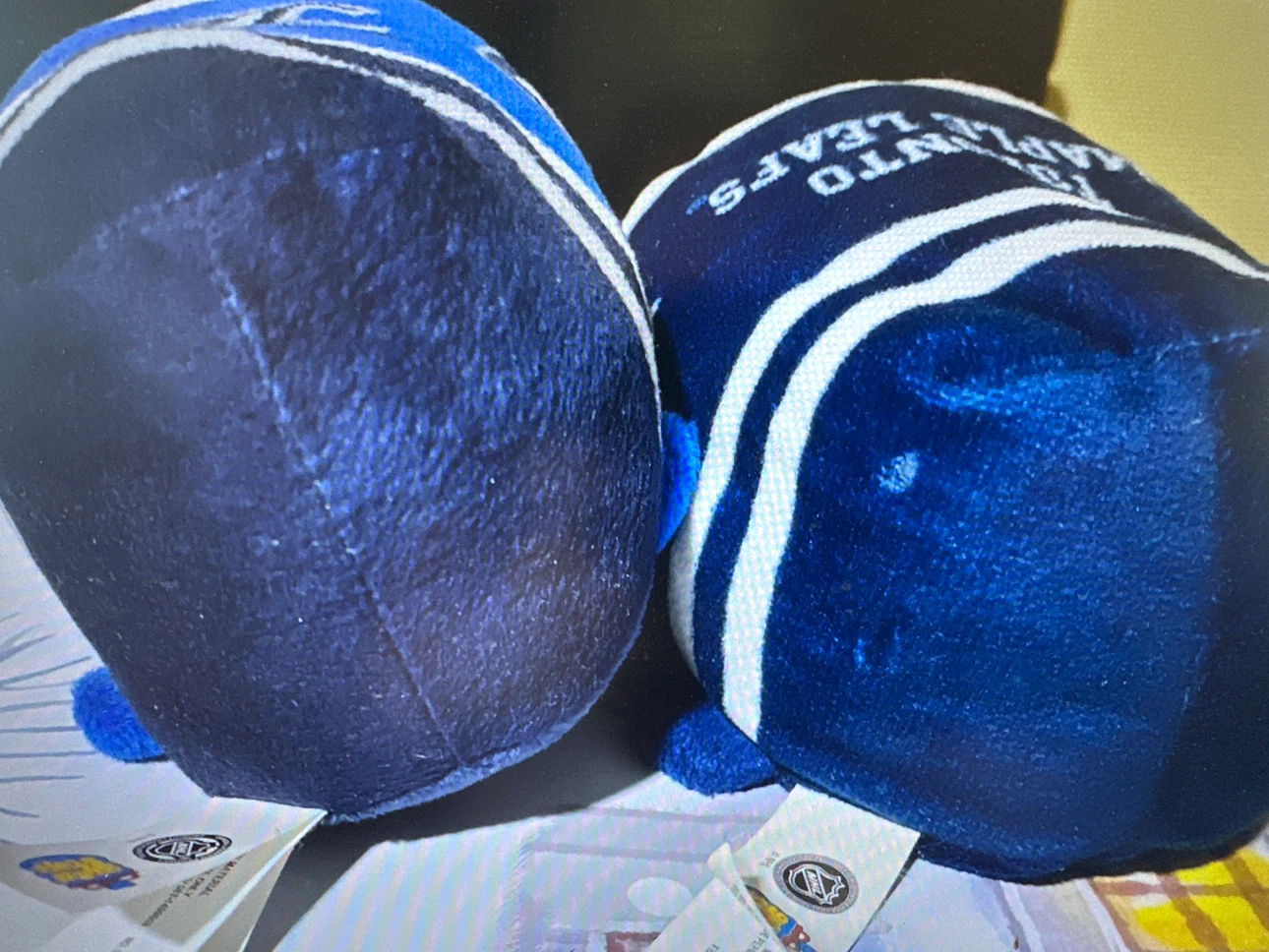 NHL Jets and Maple Leafs plush toys - photo 2