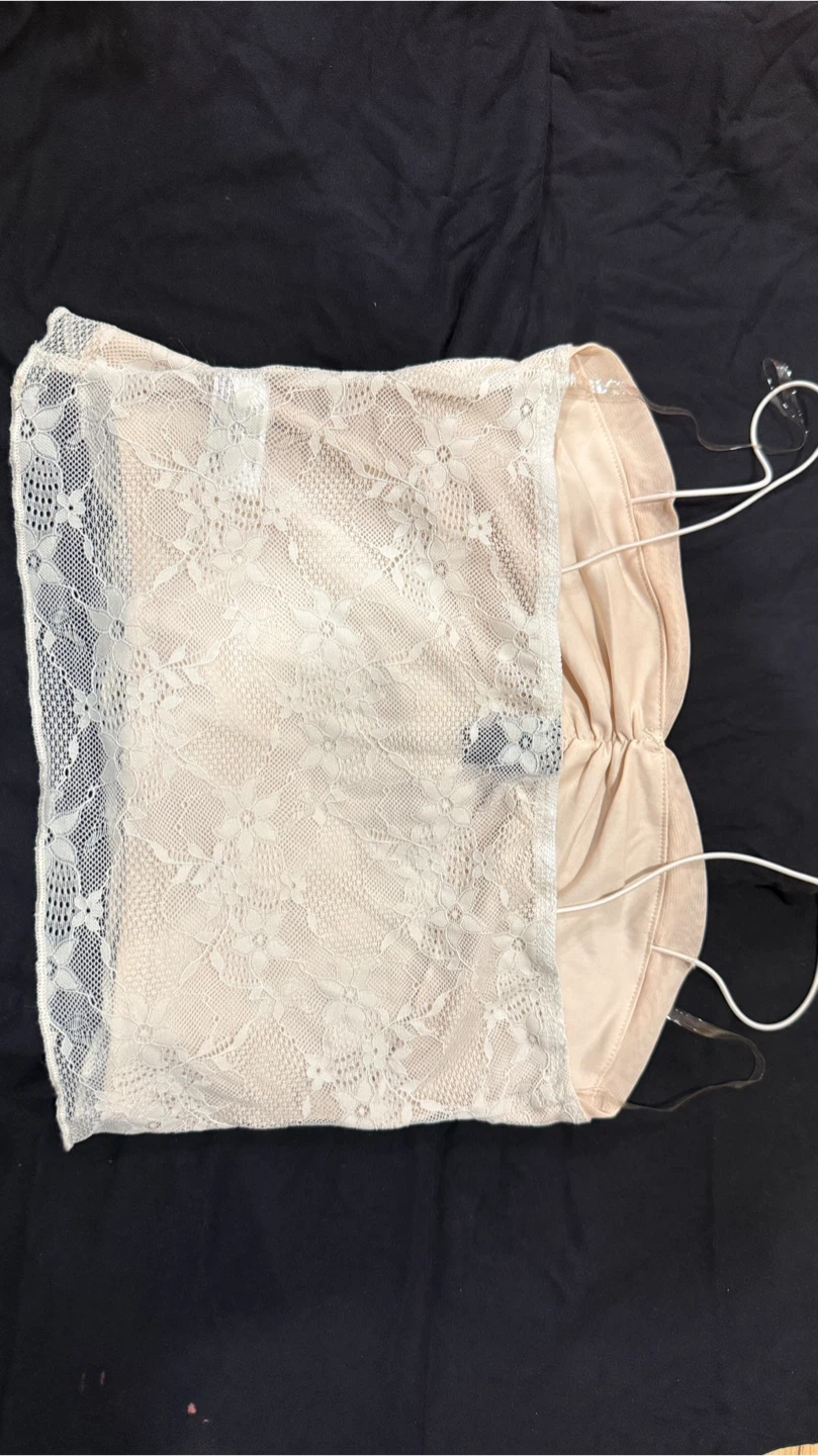 Cream Lace Cami Top - photo 2
