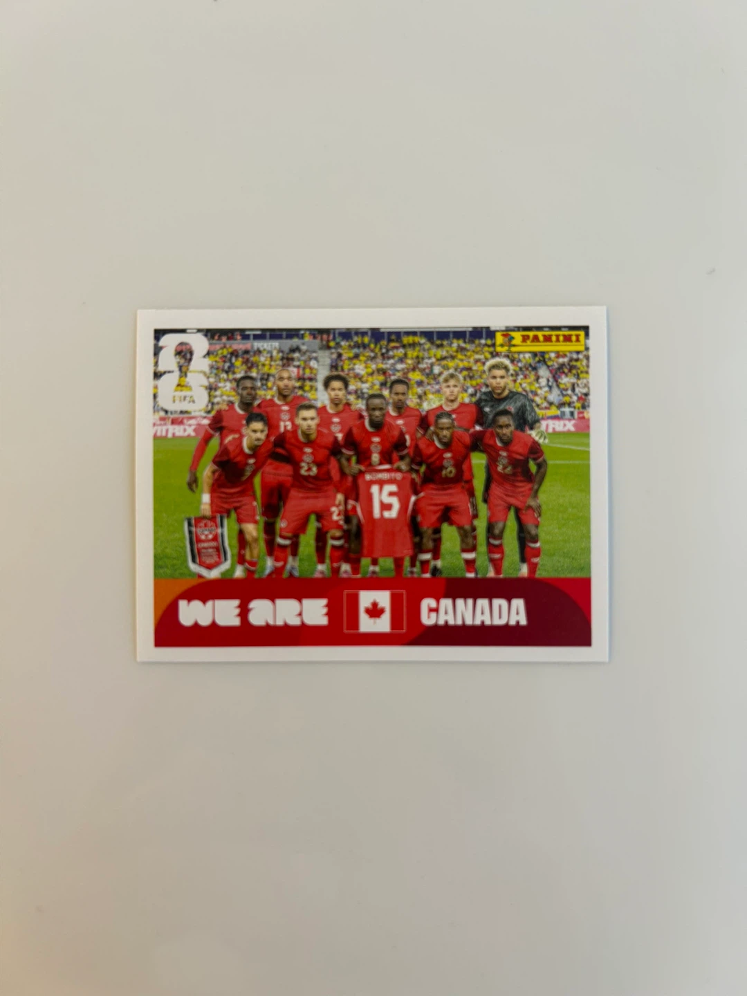Panini FIFA World Cup 2026 Canada Team Sticker