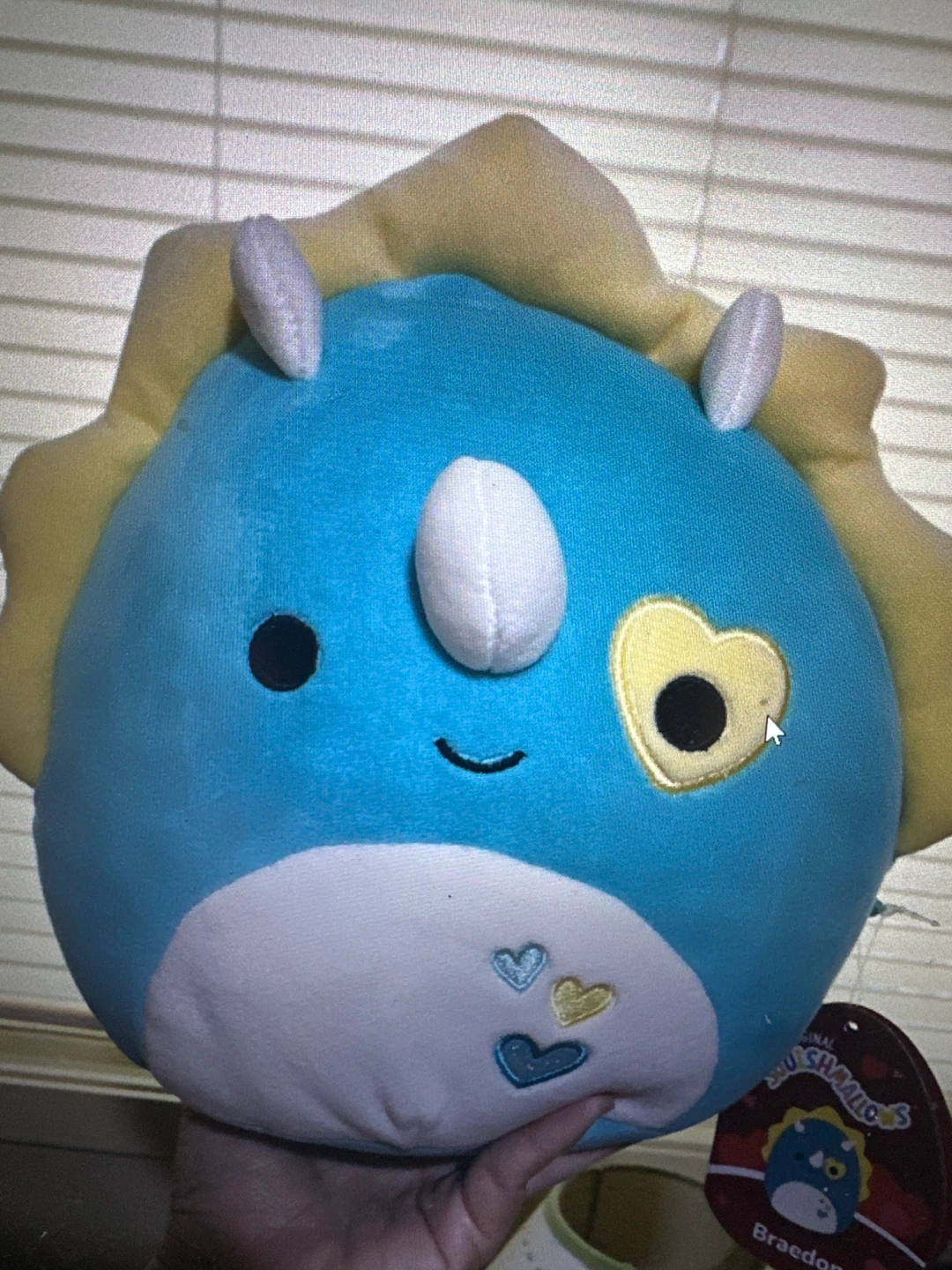 Squishmallows Braedon the Triceratops Plush