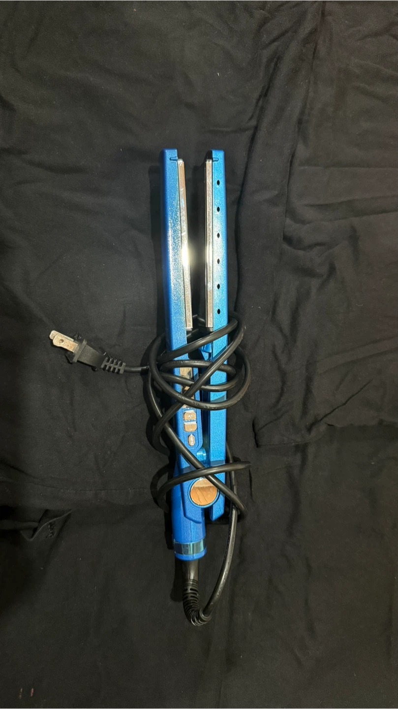 Blue Hair Straightener