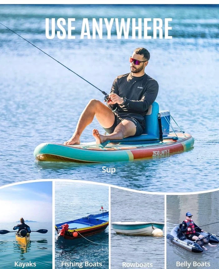 ZLX Inflatable Paddle Board Seat with Air Pump - photo 5