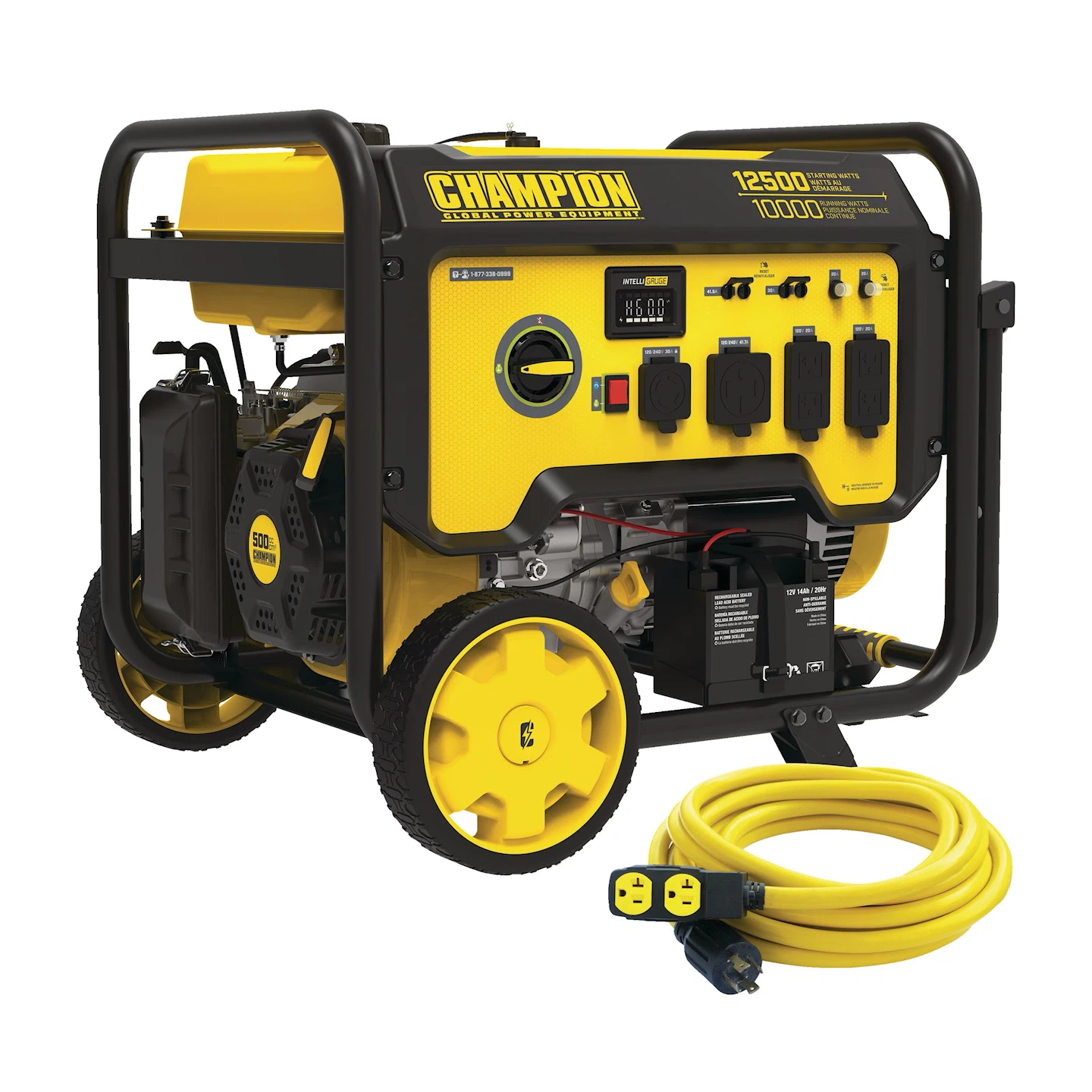 Champion 12500W Portable Generator - photo 2