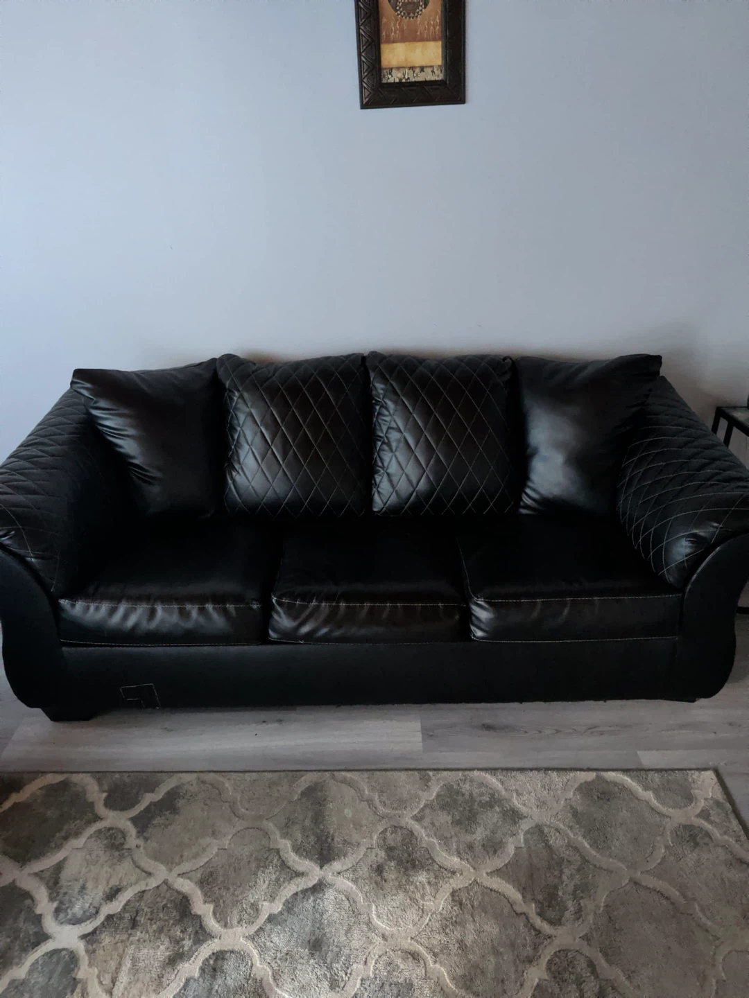 Coach and loveseat