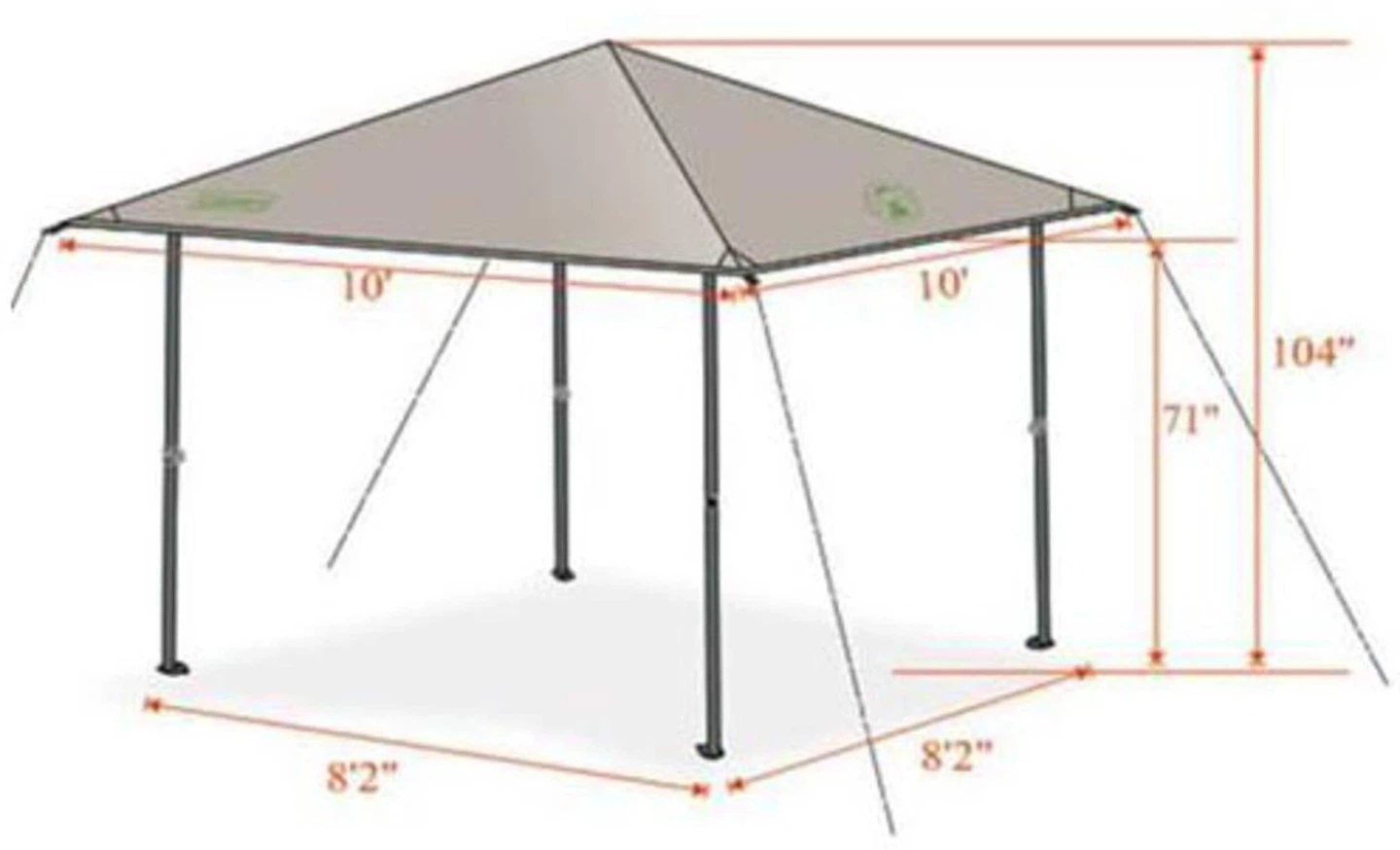 Coleman 10x10 Canopy Shelter - photo 2