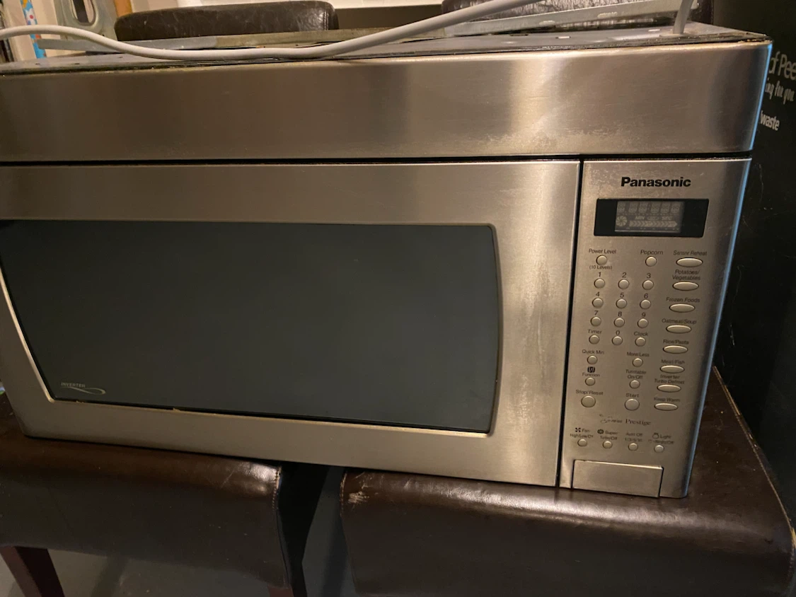 Panasonic Genius Prestige Inverter Microwave - photo 3