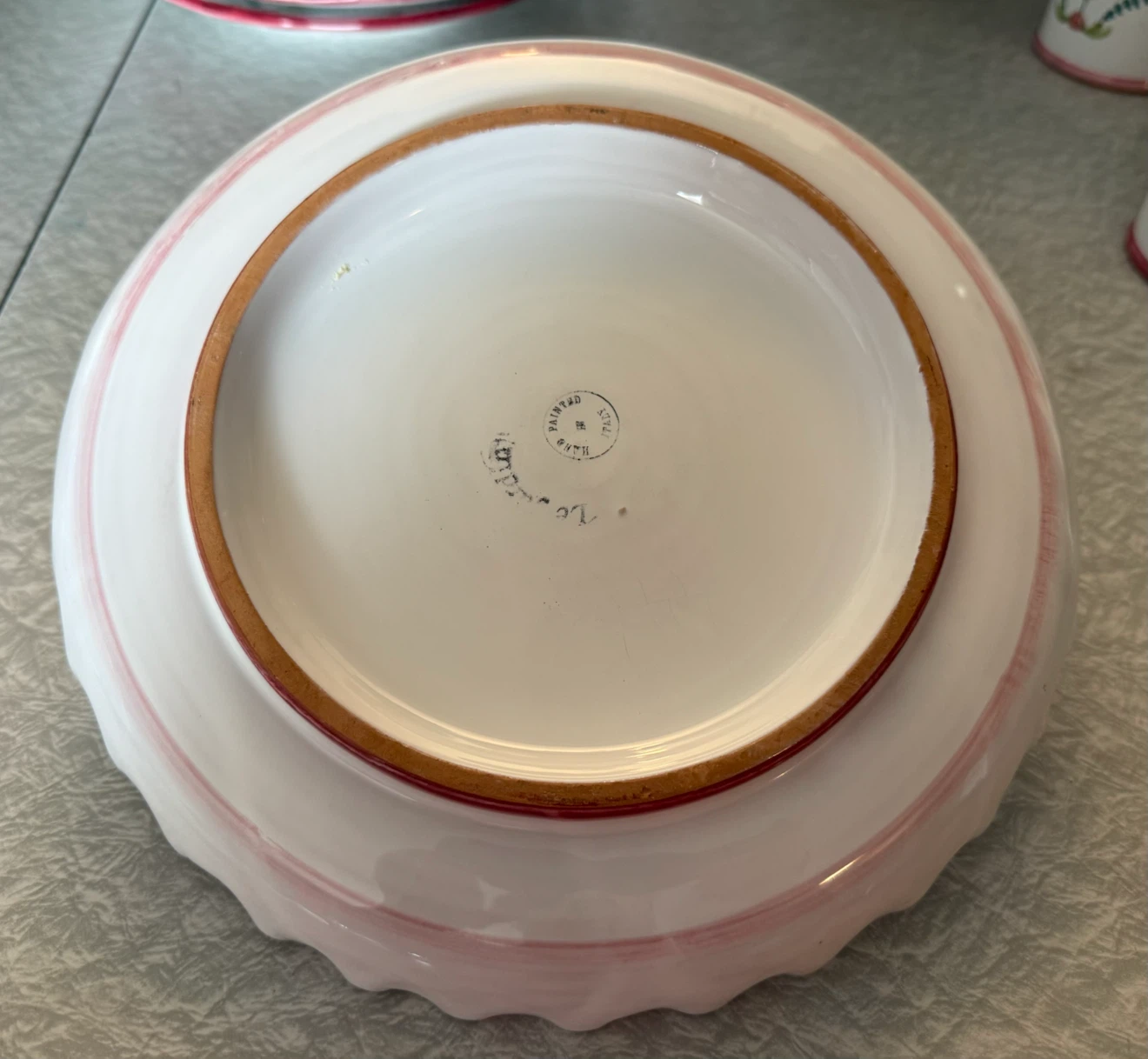 Vintage Le Jardin Hand Painted Dishes - photo 5