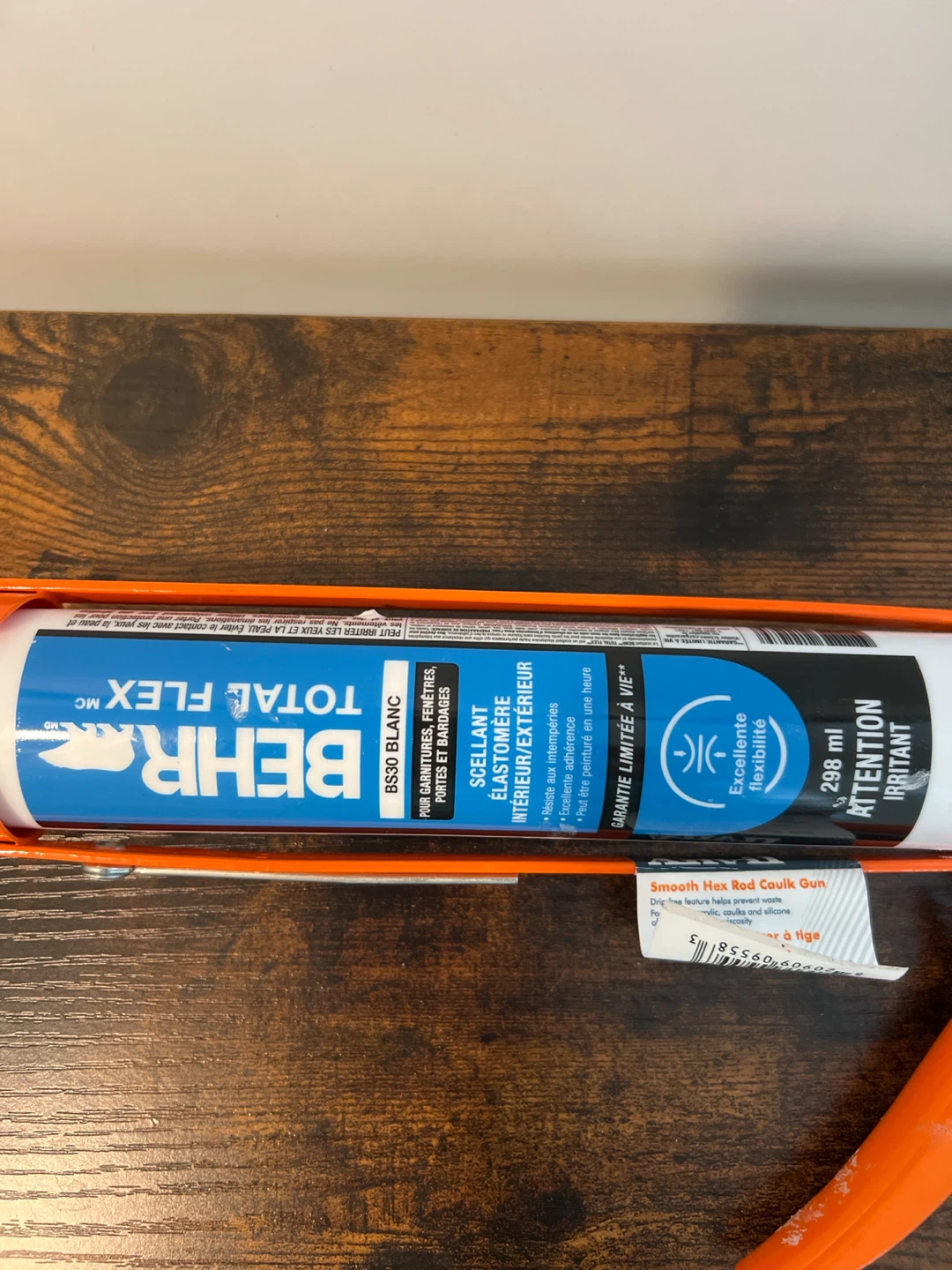 Behr Total Flex Sealant with Caulk Gun - photo 2
