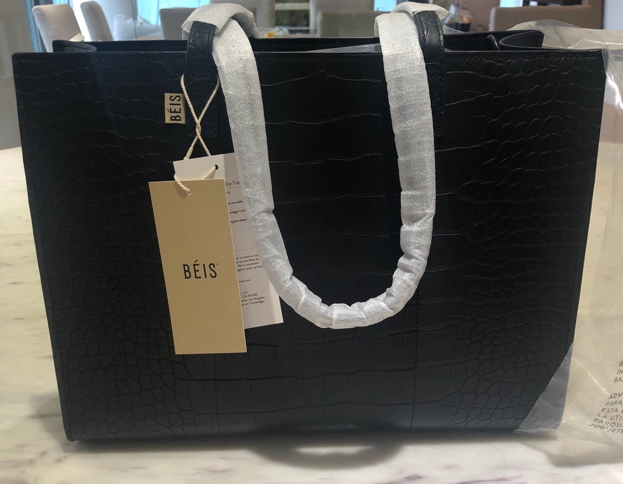 BÉIS The Work Tote - Black