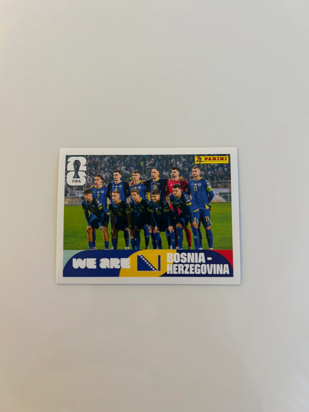 Panini FIFA World Cup 2026 Bosnia-Herzegovina Sticker