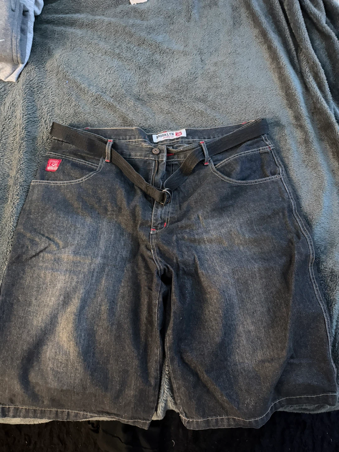 Brooklyn Xpress Denim Cargo Shorts