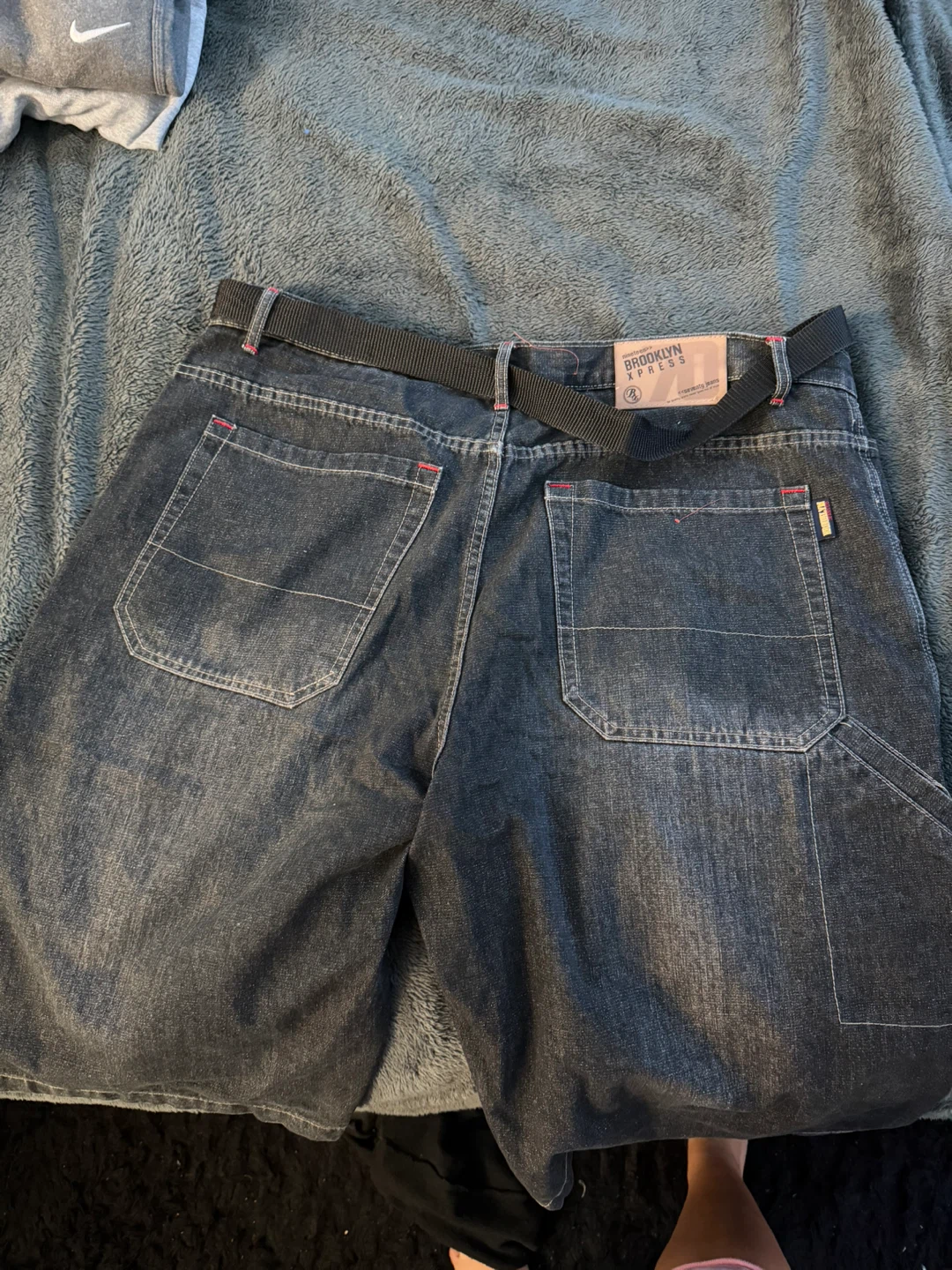 Brooklyn Xpress Denim Cargo Shorts - photo 2