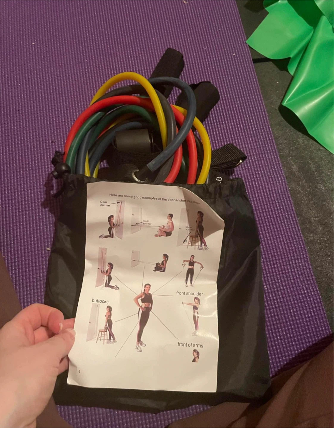 20 sets Elite Resistance Band Set