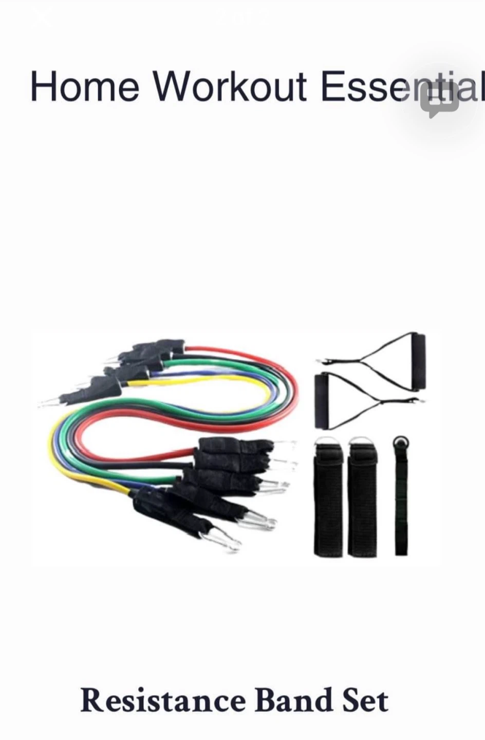 20 sets Elite Resistance Band Set - photo 2