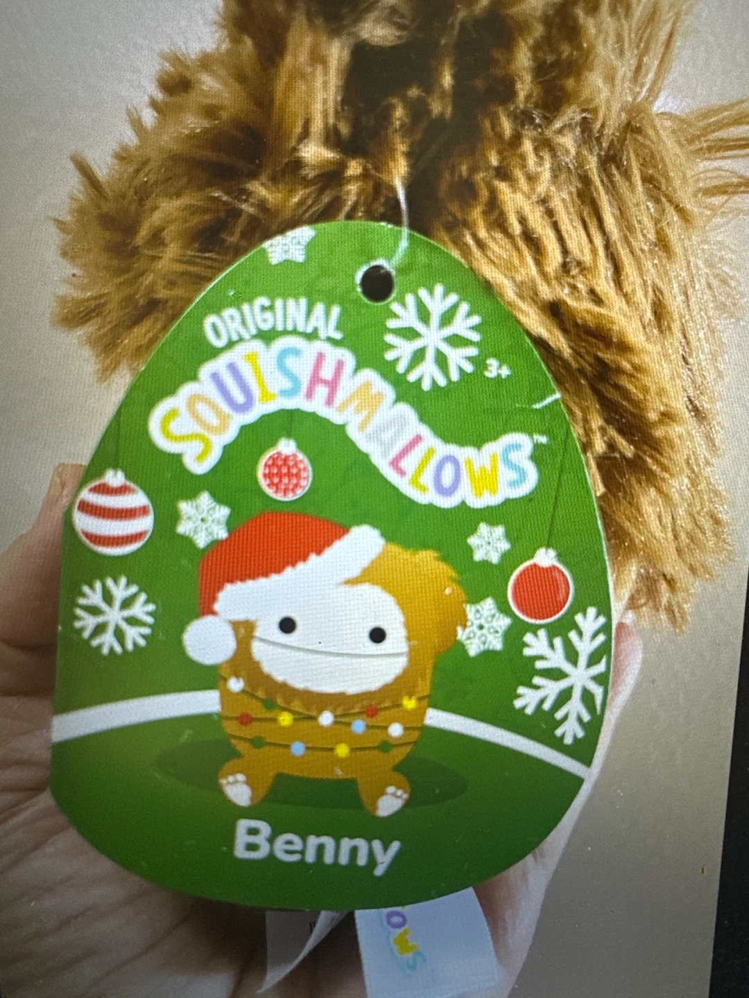 Squishmallows Holiday Benny Plush - photo 3