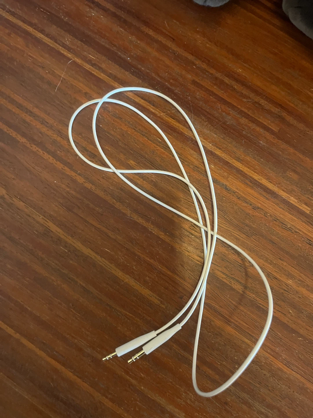 White 3.5mm Aux Audio Cable