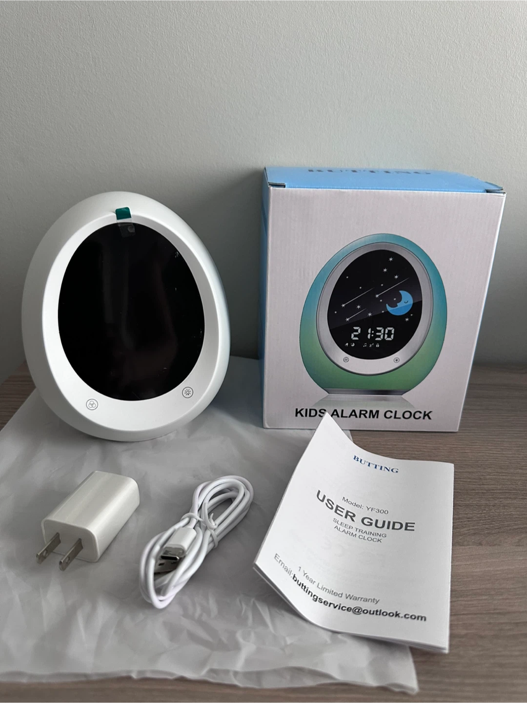Brand new BUTTING YF300 Kids Sleep Training Alarm Clock