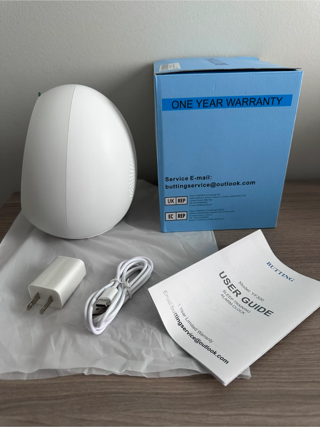 Brand new BUTTING YF300 Kids Sleep Training Alarm Clock - photo 2