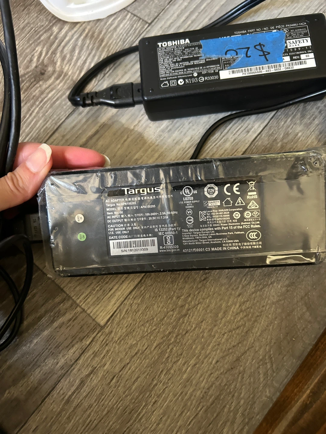 Targus AC Adapter Model APA150205