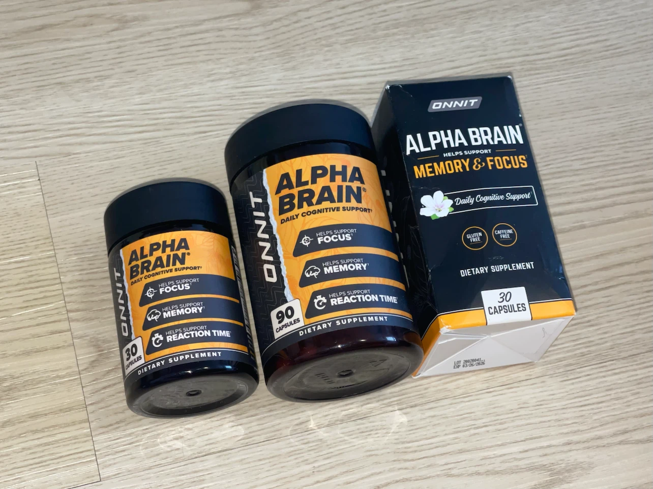 Onnit Alpha Brain Supplements