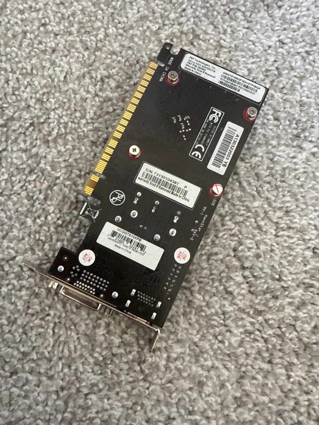 PNY GeForce GT 610 Graphics Card - photo 3