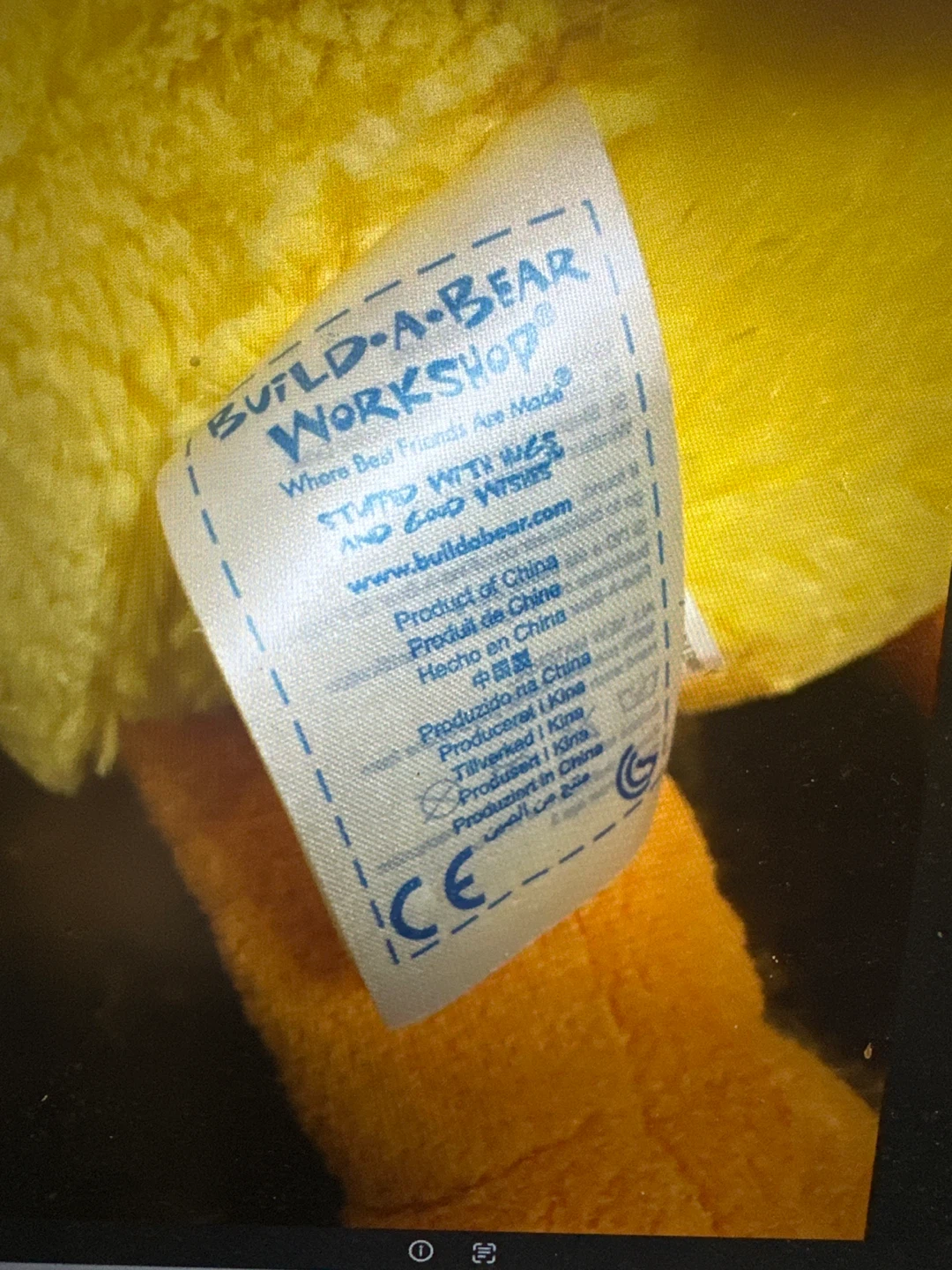 Build-A-Bear Workshop Yellow Chick Plush - photo 2