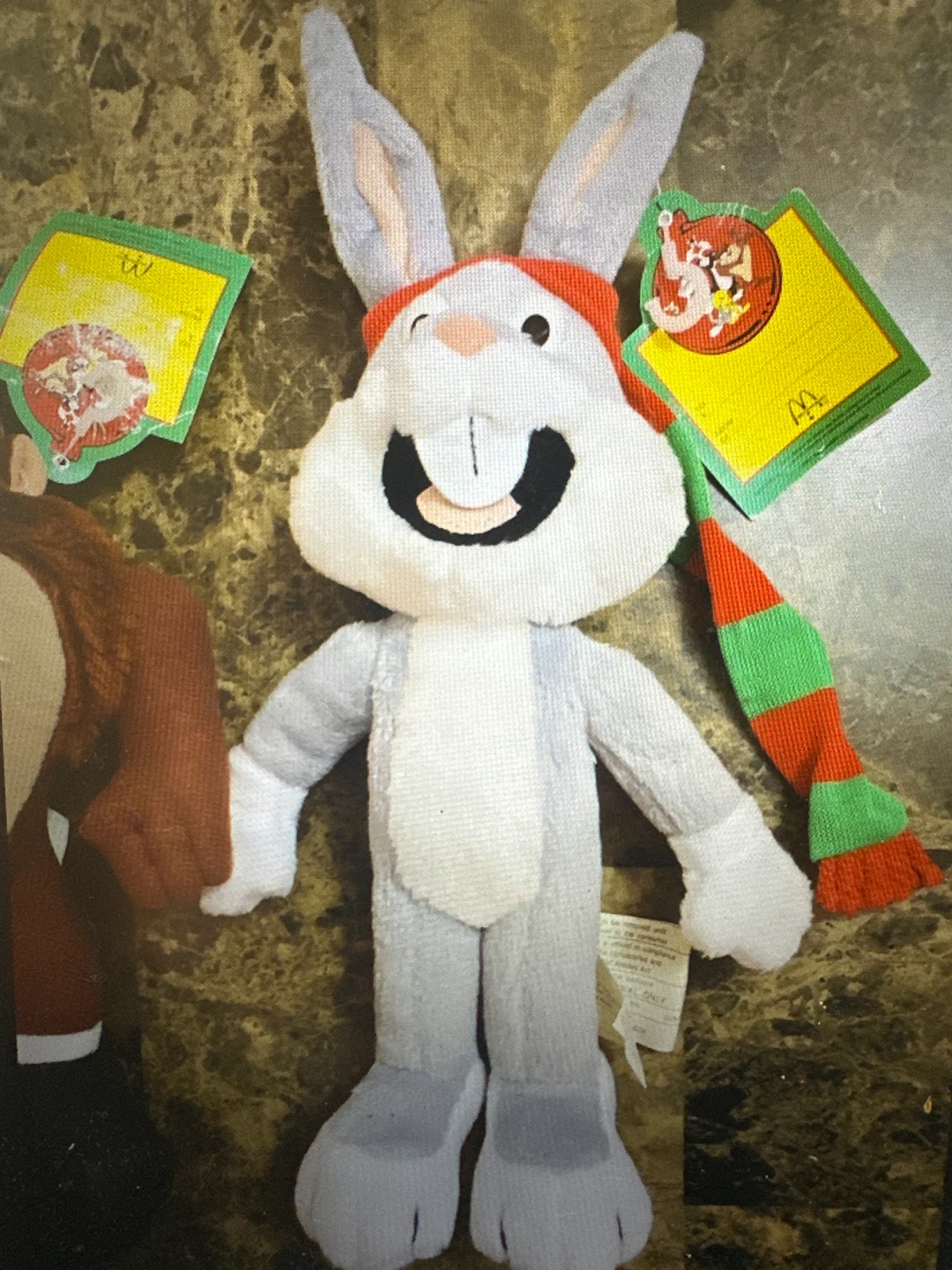 Set of 3 Vintage McDonald's Holiday Plush Toys - photo 2