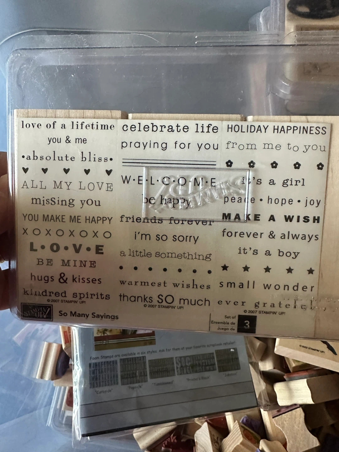 Wooden stamps - photo 2