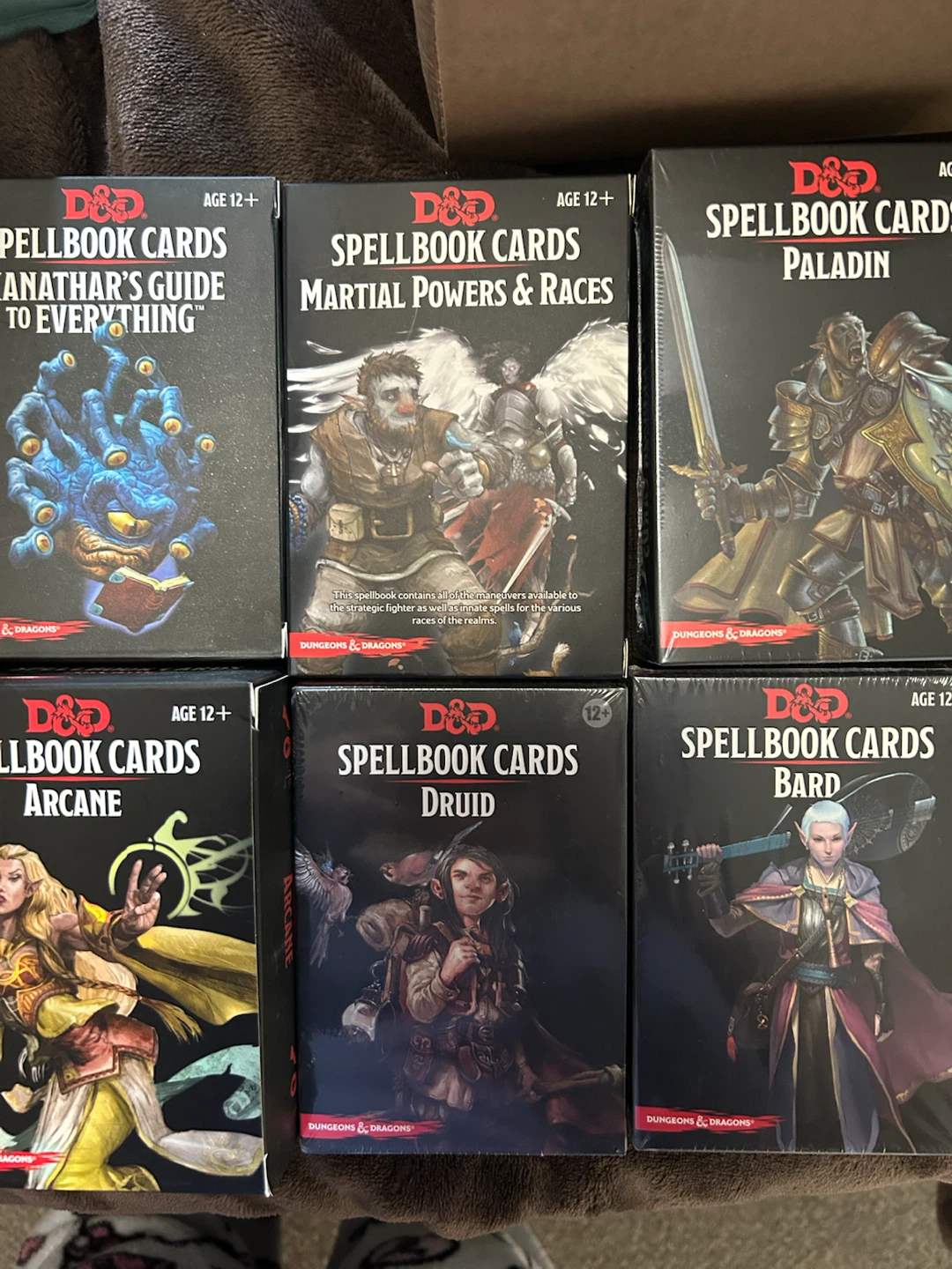 D&D Spellbook Cards INDIVIDUALLY PRICED OBO