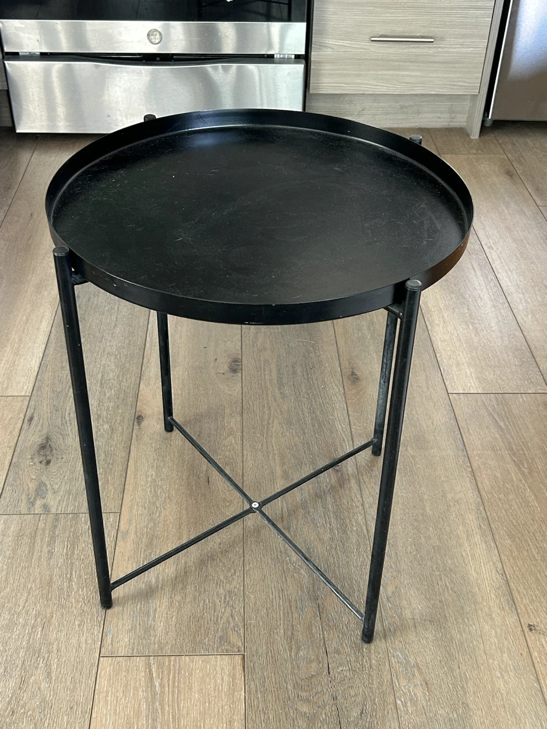 IKEA GLADOM Tray Table Black