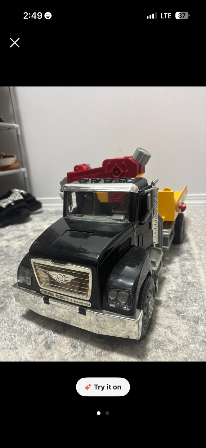 Driven by Battat Toy Dump Truck