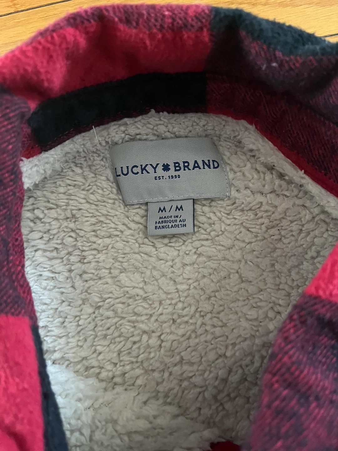 Men’s Lucky Brand Sherpa Lined Jacket - photo 3