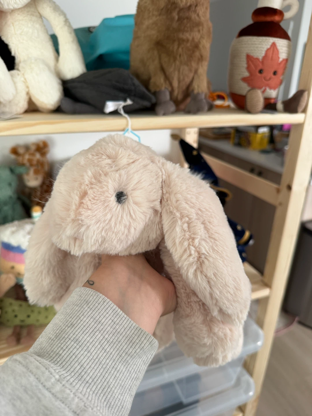 Jellycat Mesium Smudge Rabbit Plush