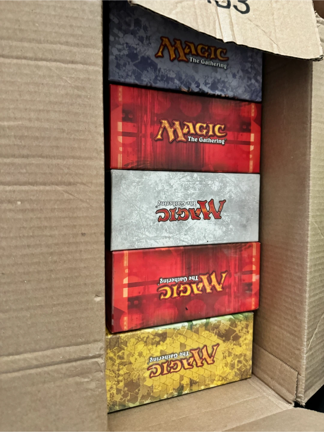 Collection of Magic: The Gathering Card Storage Boxes - photo 2