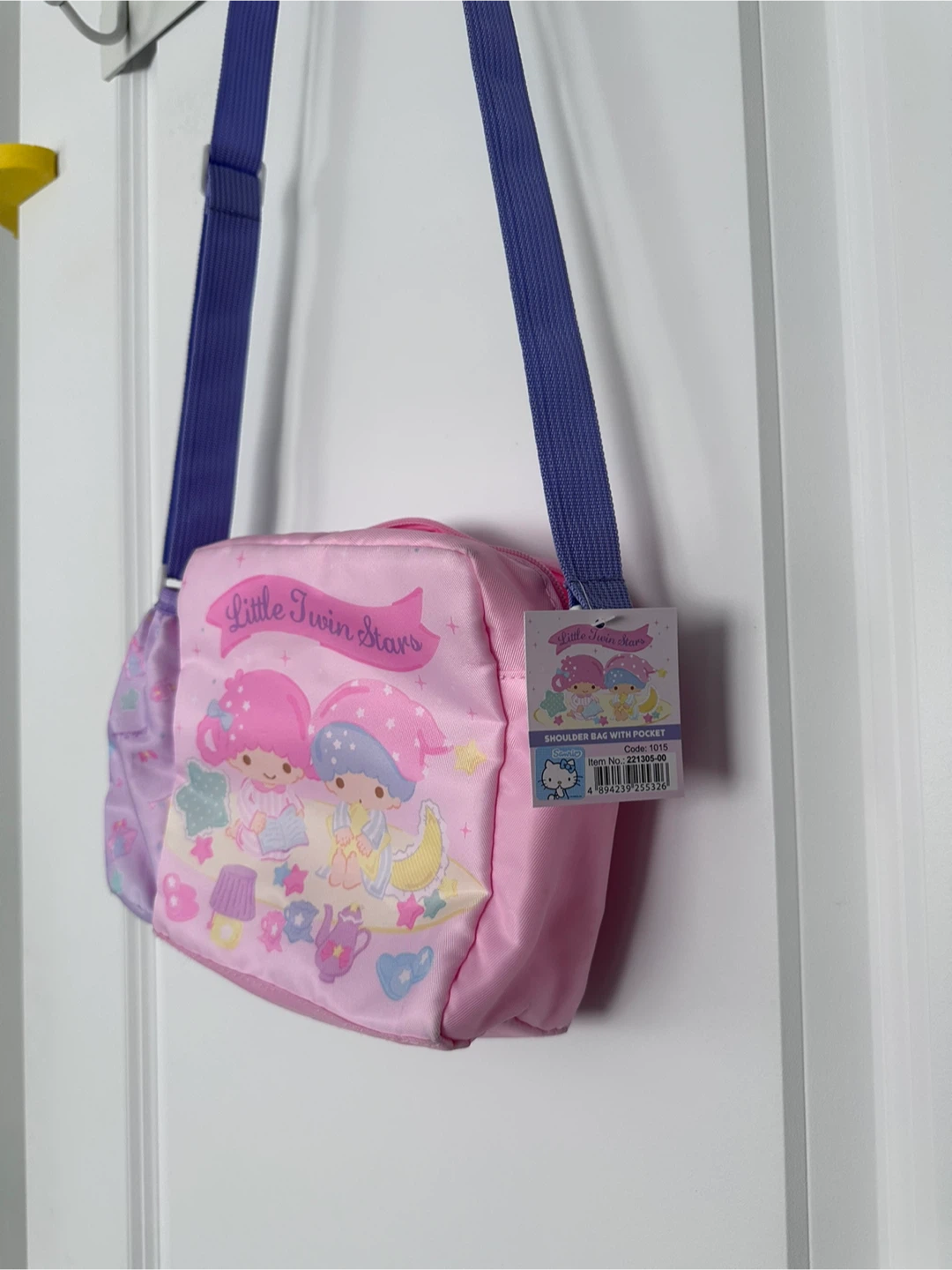 Sanrio Little Twin Stars Shoulder Bag with Pocket - photo 2