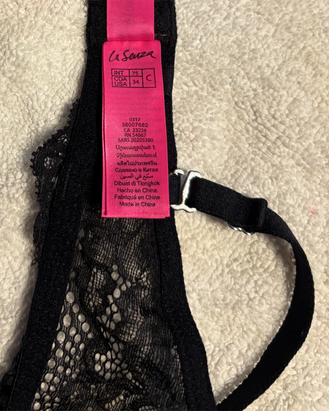 La Senza Beyond Sexy Black Bra 34C - photo 4