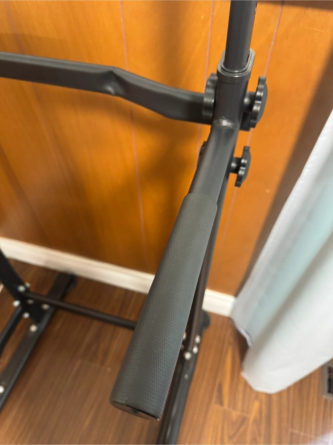Black Power Tower Pull-Up and Dip Station - photo 2