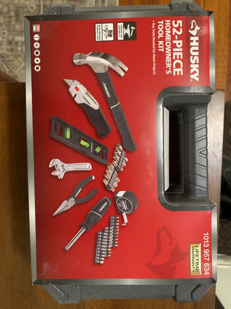 Husky 52-Piece Homeowner's Tool Kit