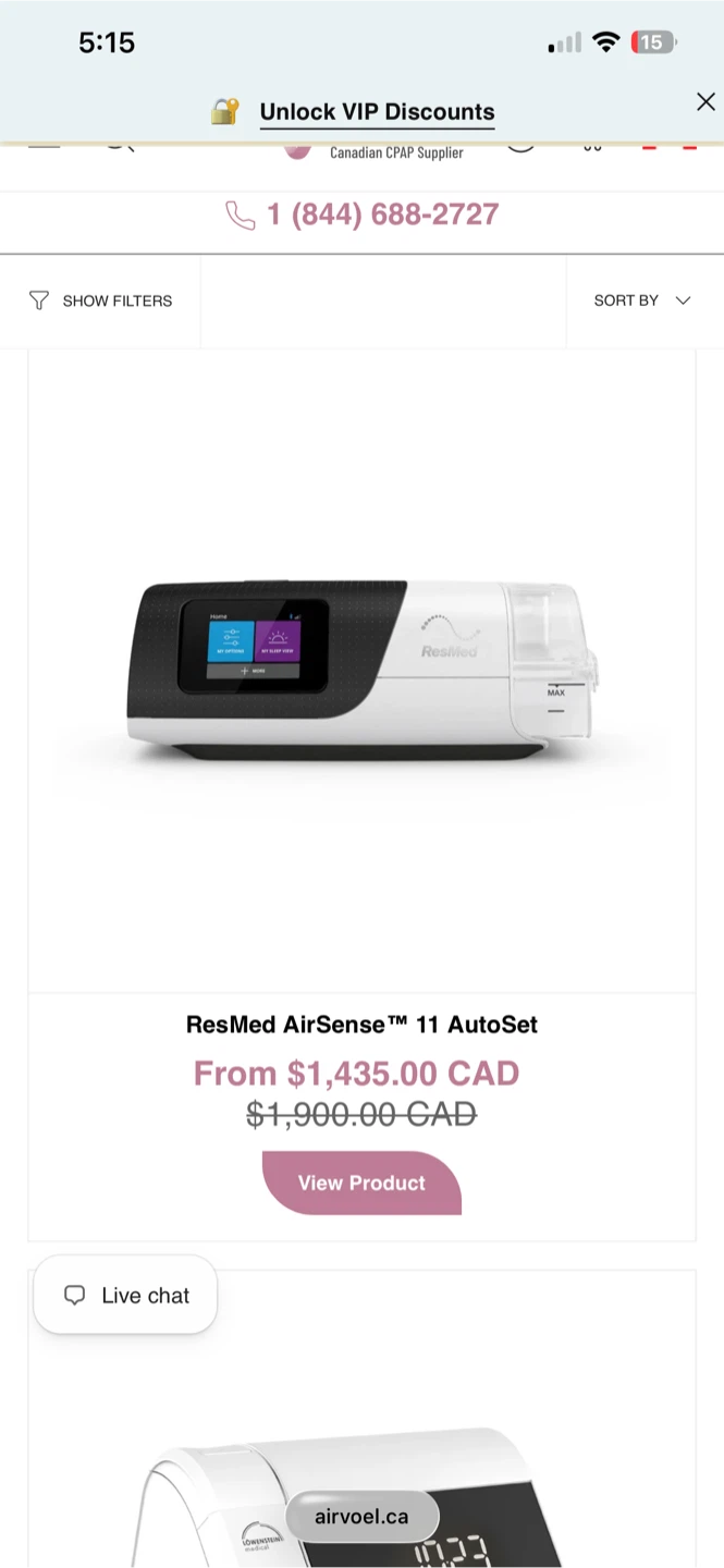 ResMed AirSense 11 AutoSet CPAP Machine