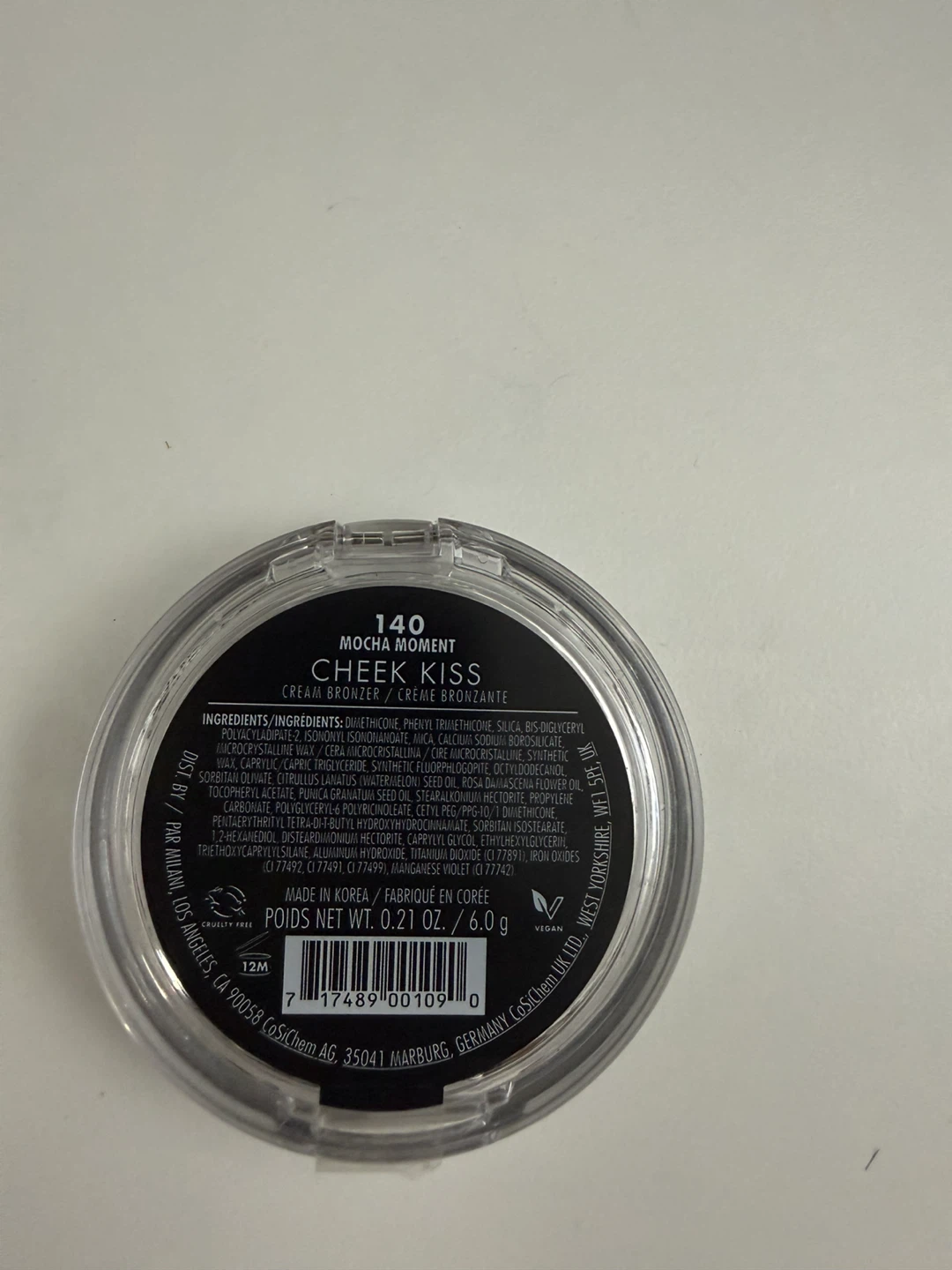 Milani Cheek Kiss Cream Bronzer 140 Mocha Moment - photo 2