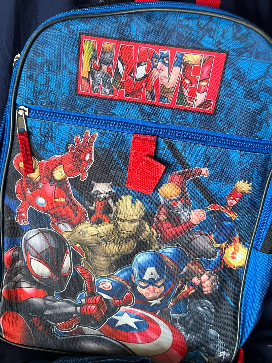 Marvel Superhero Backpack and Lunch Bag Set - photo 2