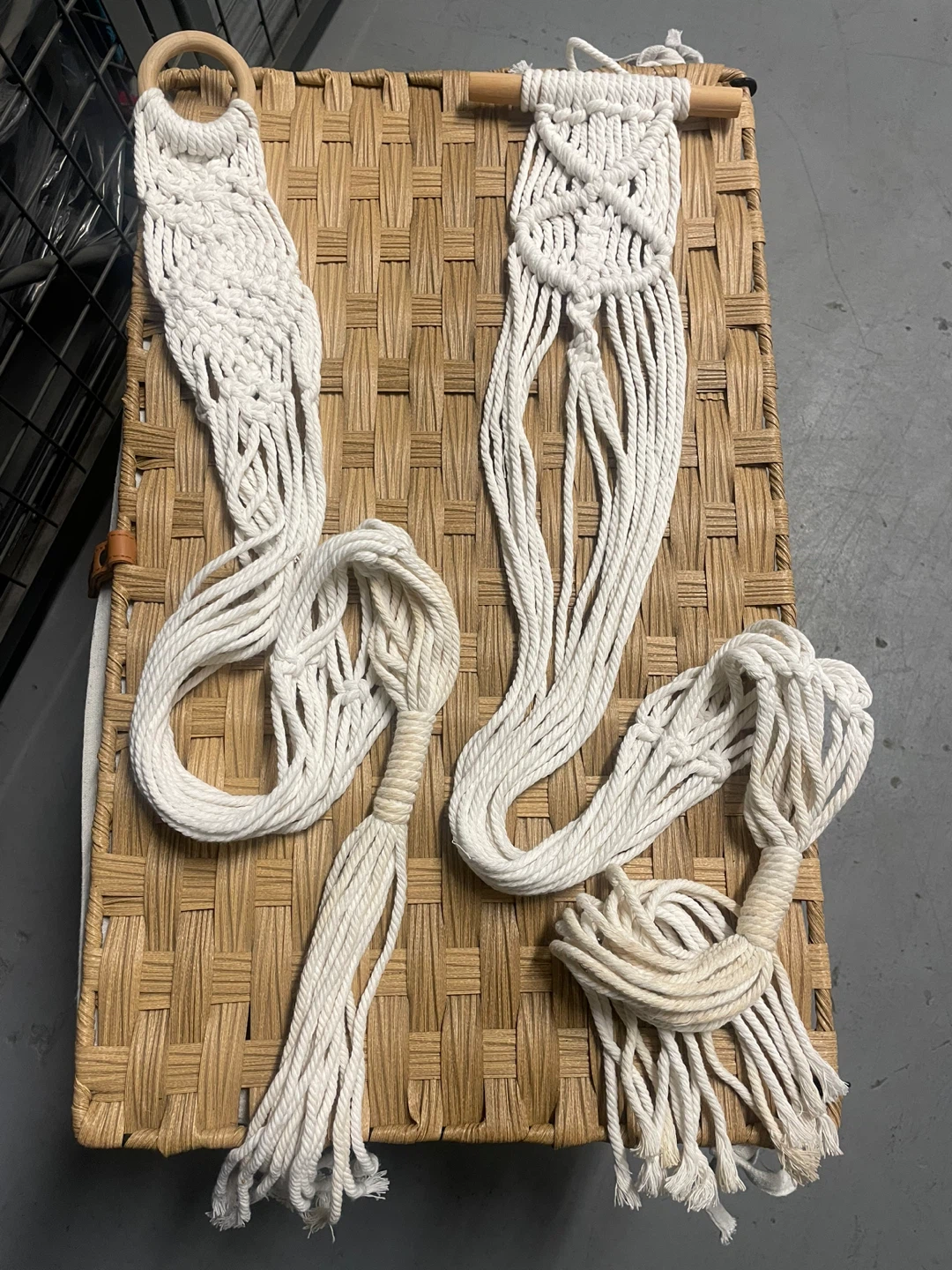 Set of Macrame Plant Hangers