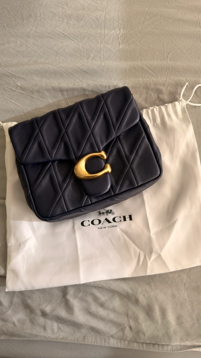 Coach Times Square Tabby Quilted Shoulder Bag
