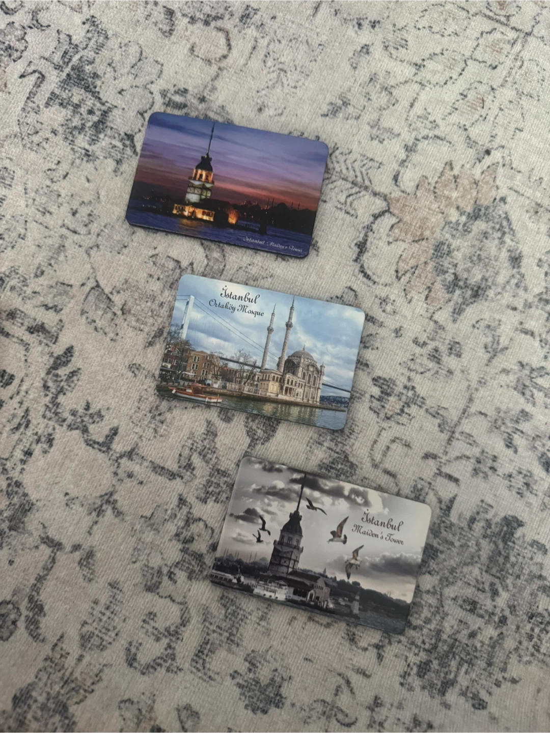 Set of 3 Istanbul Fridge Magnets