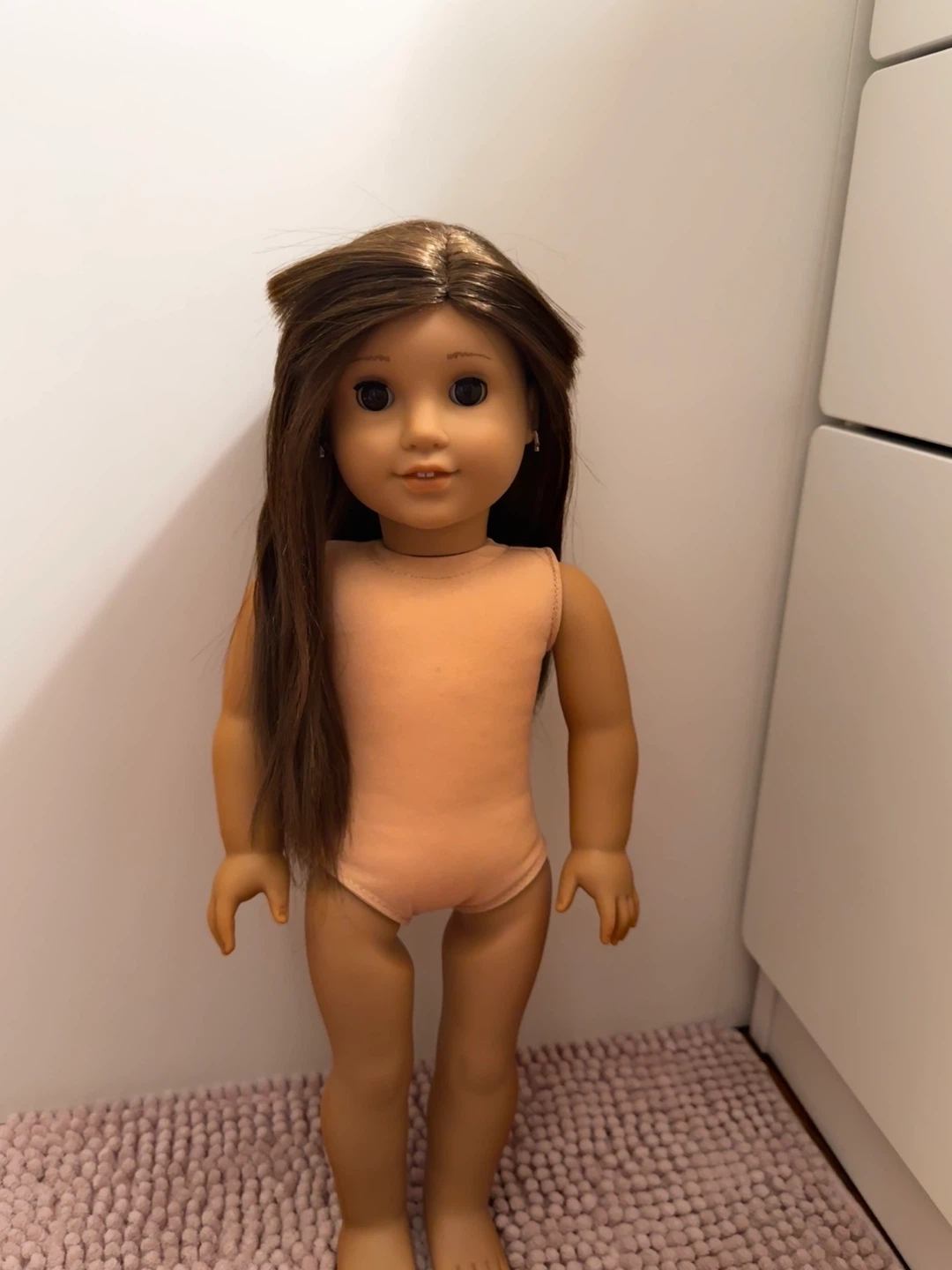 American Girl Doll with Brown Hair jly#68 tlc - photo 2