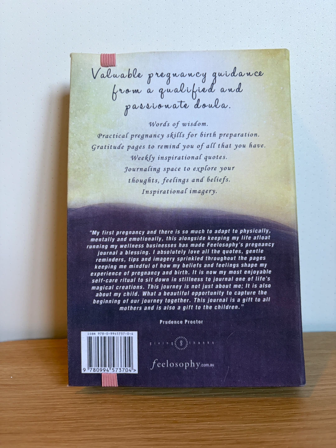 Feelosophy of Birth Pregnancy Journal (NEW) - photo 2